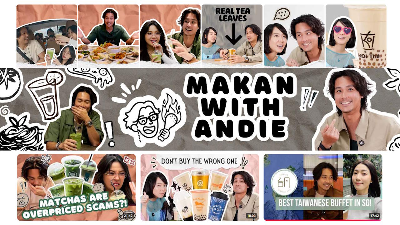 Makan With Andie | Youtube Series